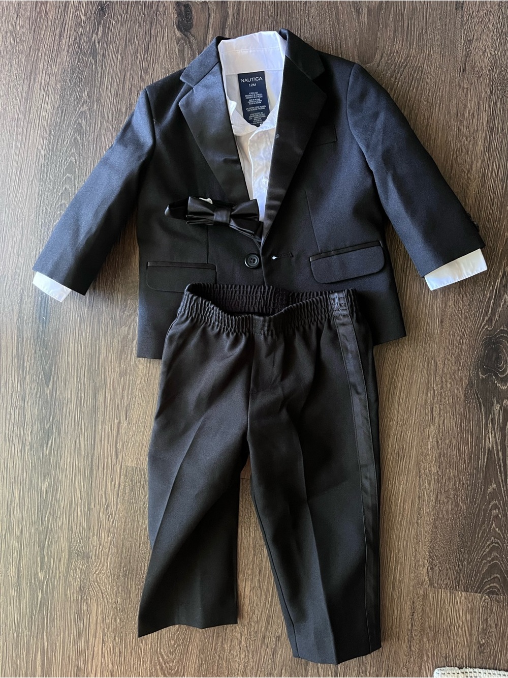 Nautica 4-piece baby tuxedo